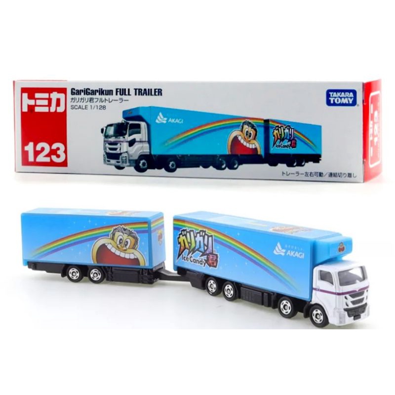 Tomica Long 123 Garigarikun Full Trailer Takara Tomy Original