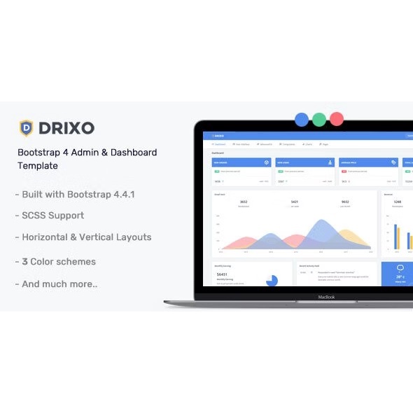 Template Admin Drixo Admin & Dashboard Template
