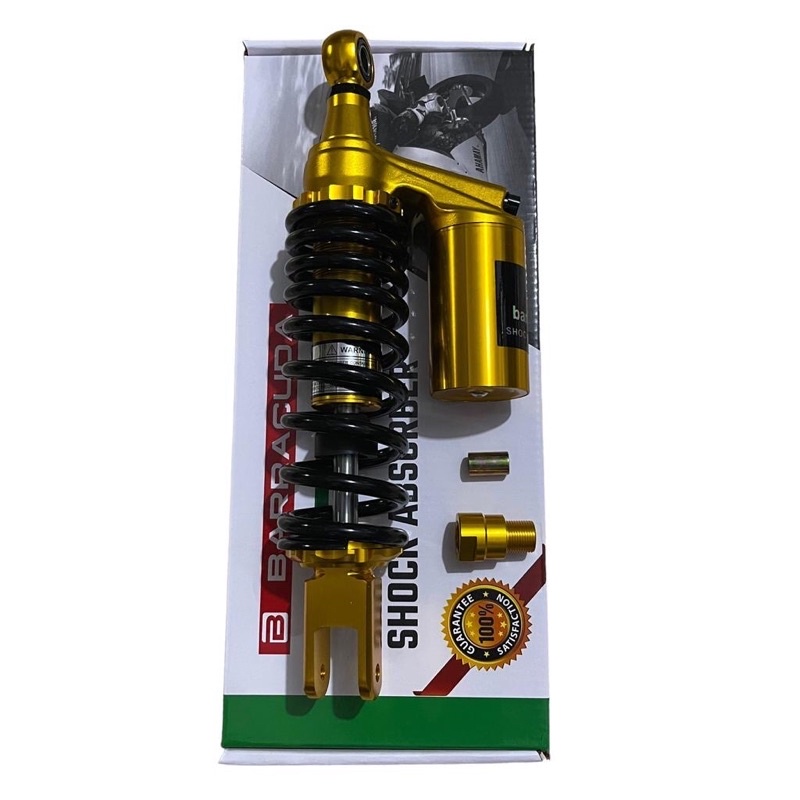 Shockbreaker Matic 310mm &amp; 330mm Shock Tabung Barracuda Type New G-Plus Series Buat Vario ,Mio ,Beat ,Scoopy ,Fino ,Soul ,Mio j Dan Motor Matic Lainnya