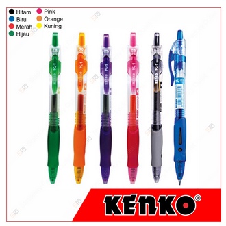 

Pen Gel Kenko K-1 Retractable 0.5 mm - K1 Clicker