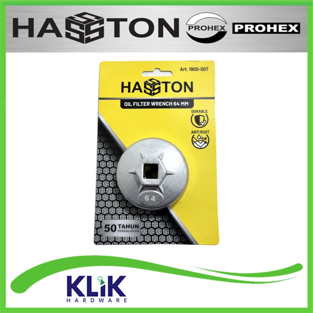 HASSTON Kunci Oli Filter Model Mangkok 64 66.5 72.5 mm Gagang 1/2 Inch Avanza Xenia Innova Honda CRV