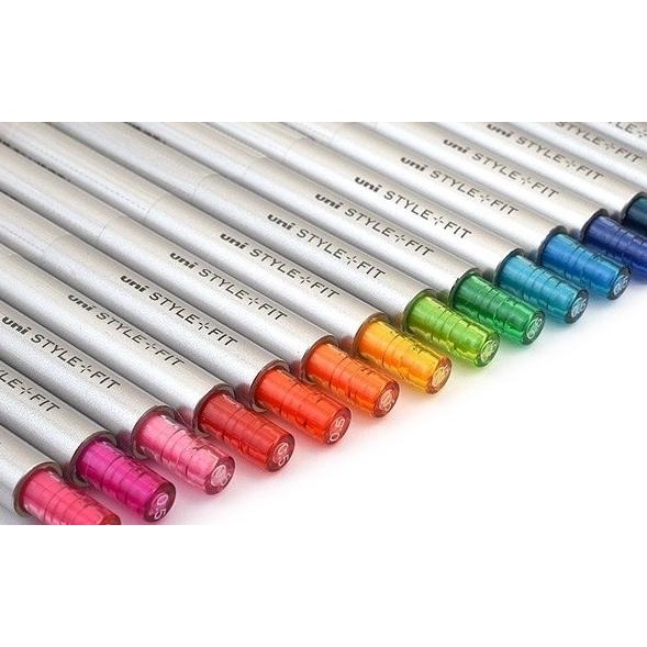 

BRG BARU Uni Style Fit Single Color Slim Gel Pen - 0.5 mm Refillable