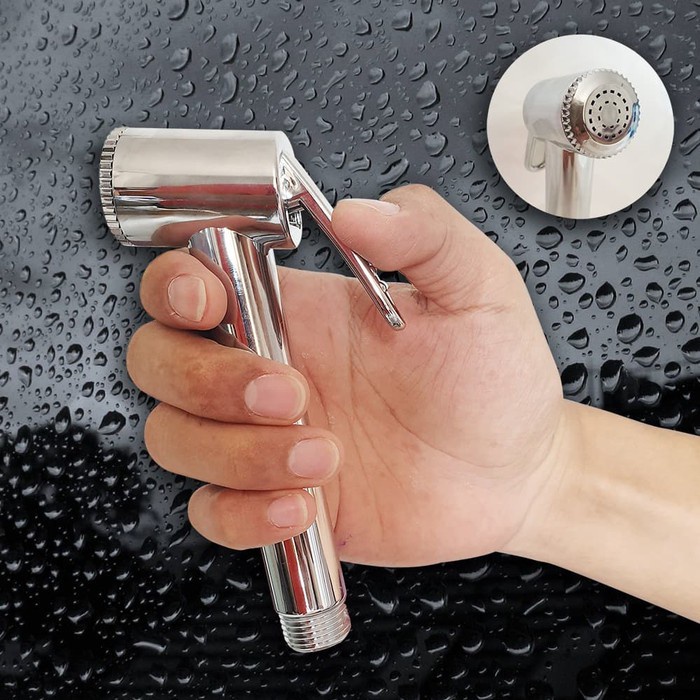 (SerbaSerbi)Kepala Jet Shower Chrome / Shower Cebok / Shower Bidet / Kepala Shower