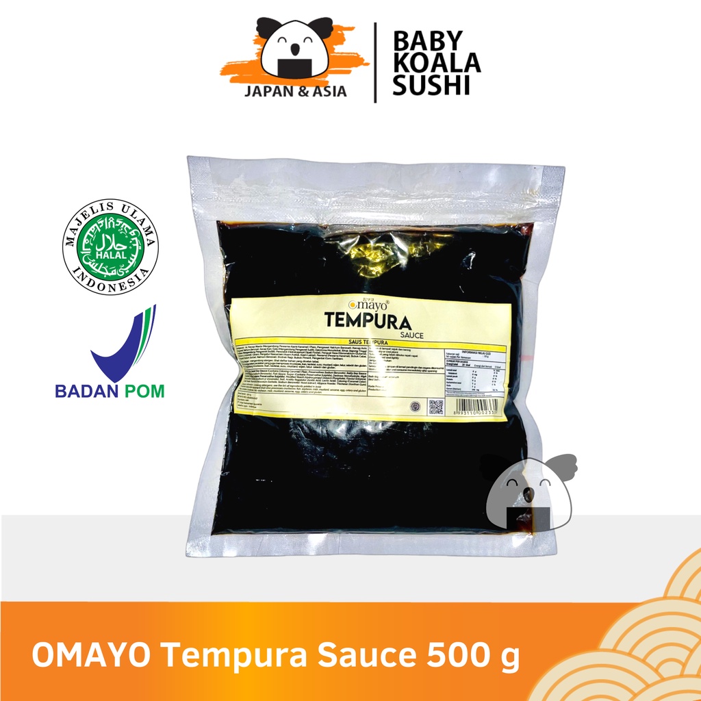 OMAYO Tempura Sauce 500 g Halal | Saus Cocolan Tempura