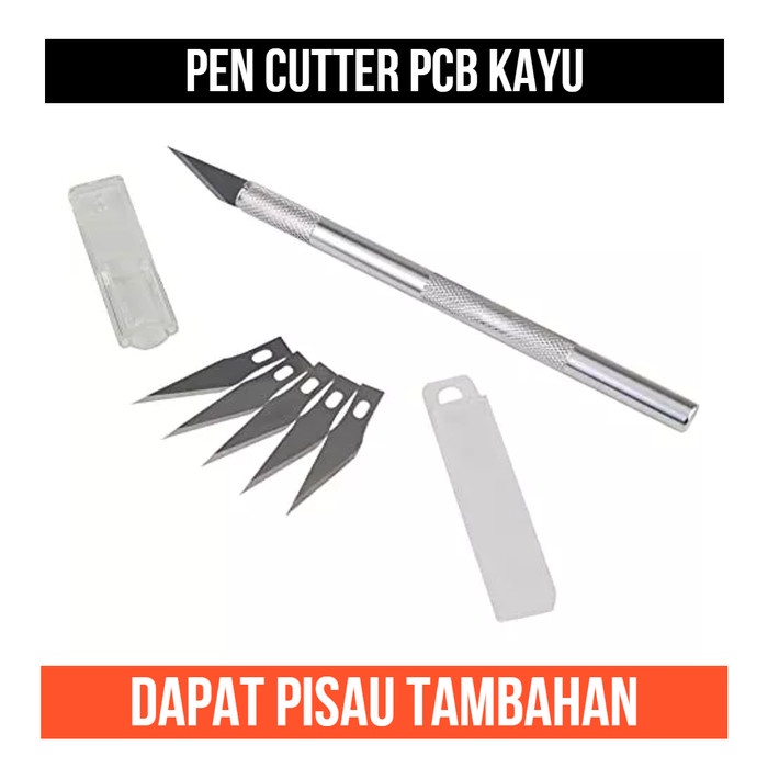 Pen Cutter Ukir Alat Potong Pisau Knife Crafting Engraving Cutting Art