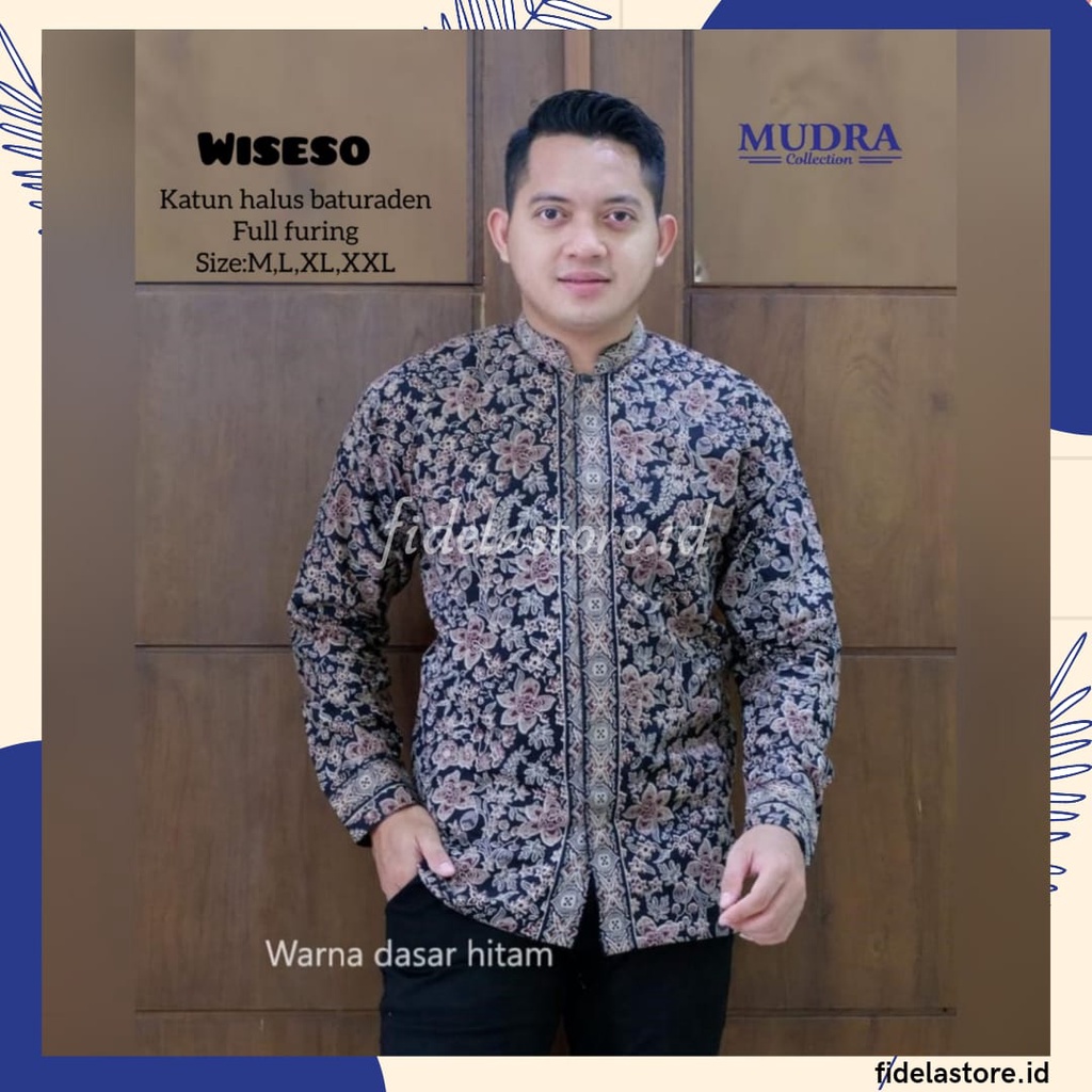 Batik Mudra Collection / Kemeja Batik Pria / Wiseso / Krisnamukti / Mahatma / Jimbaran / Bathari / K