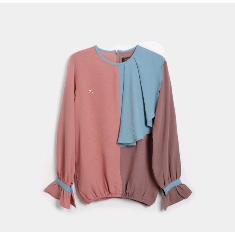 Monel Perry Top Choco / Atasan Monel