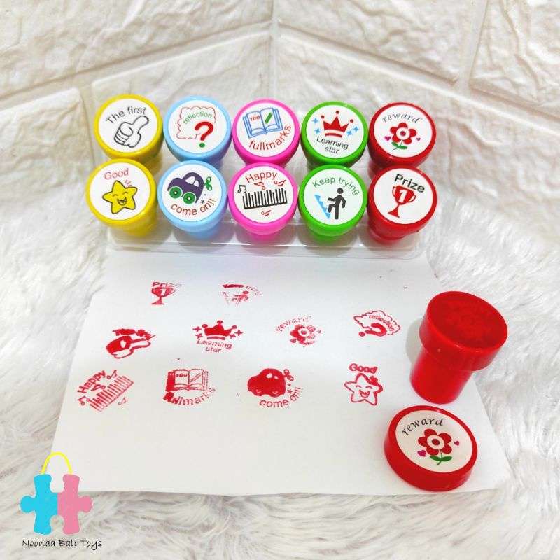 

Stamp Reward Anak Stamp Motivasi Stempel Anak