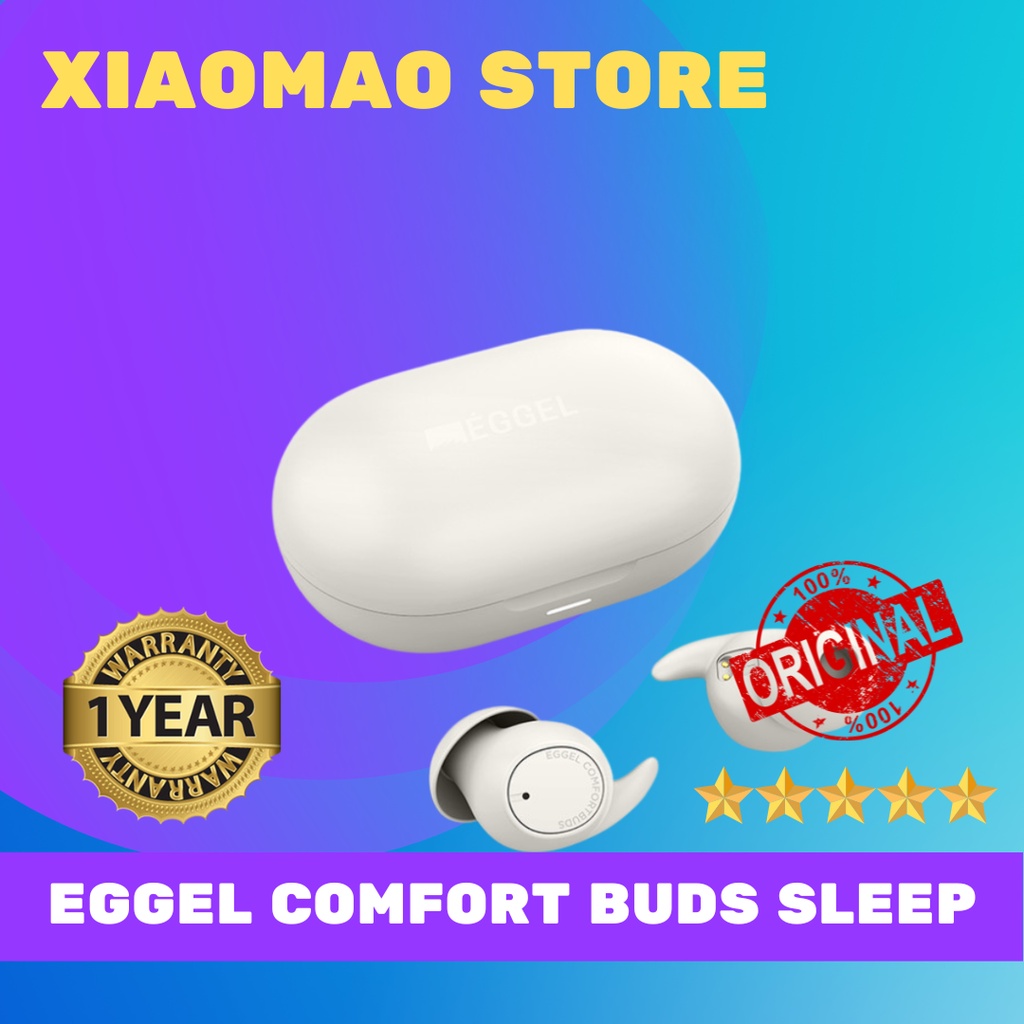Eggel Comfort Buds Sleep + TWS Bluetooth Earphone with ANC, ENC, Gaming