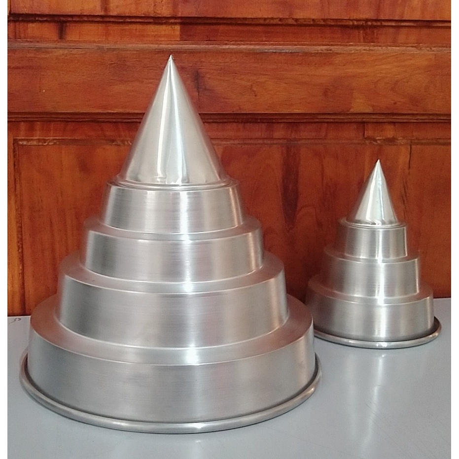 Cetakan tumpeng / loyang tumpeng Diameter 22,24 CM