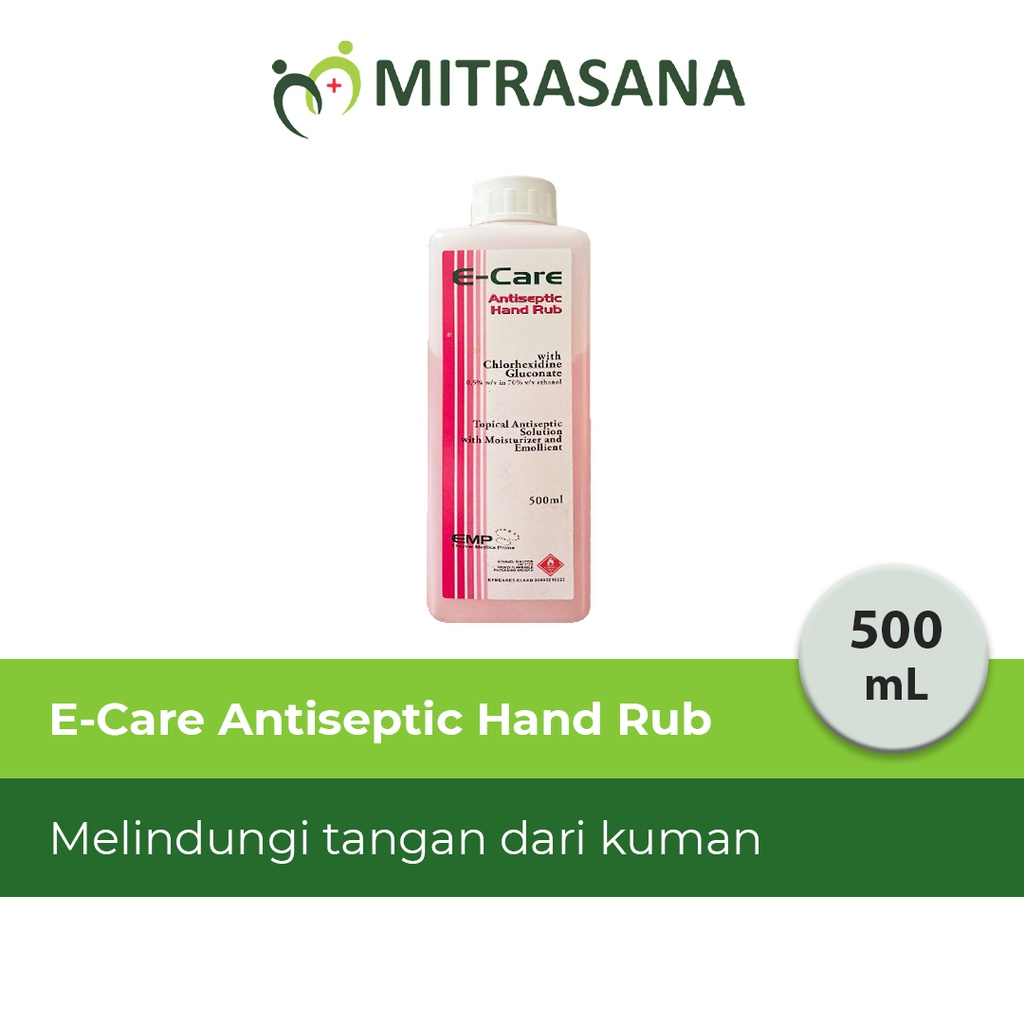 Antiseptic E-care Hand Rub 500 ml