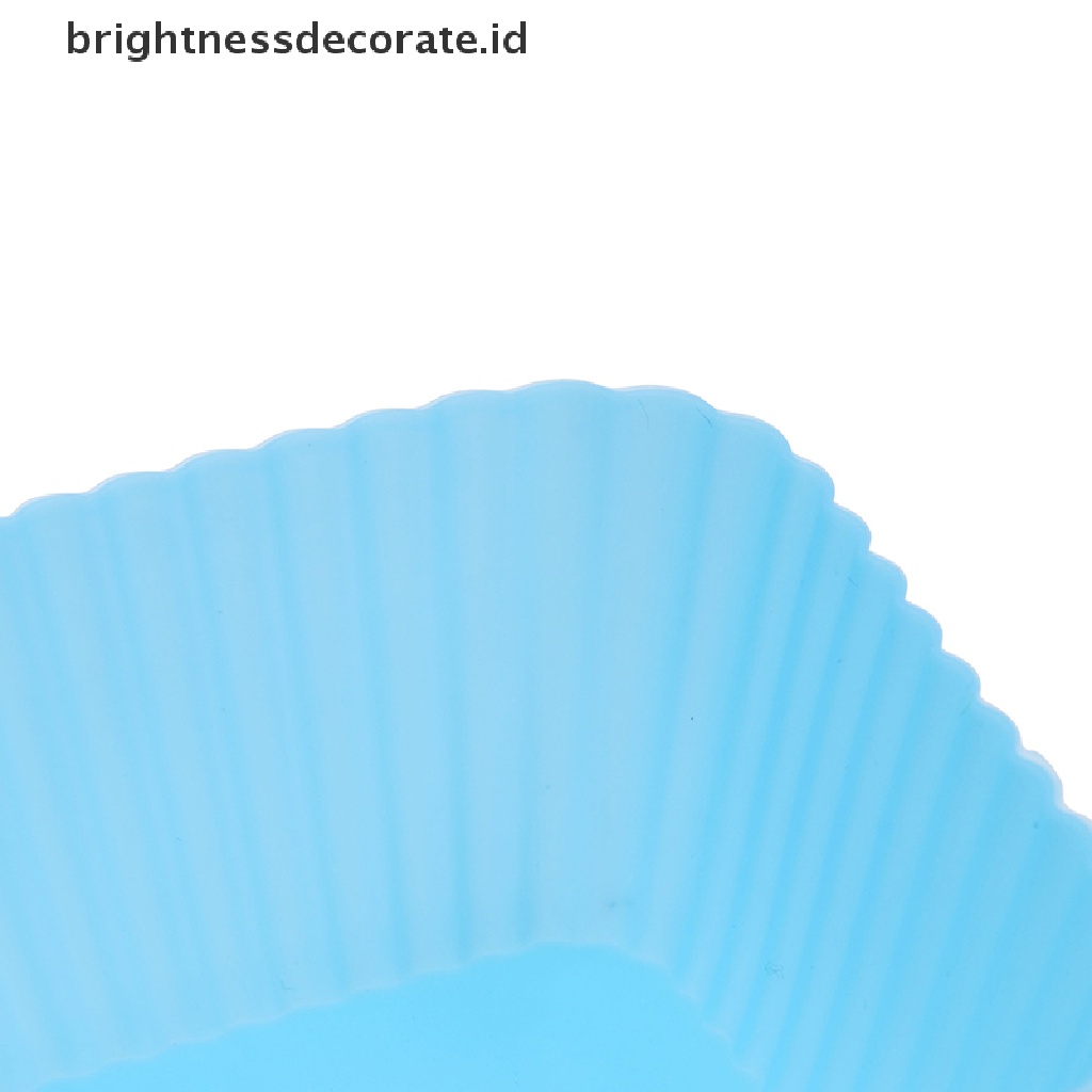 [Birth] 1/6pcs 7cm Cetakan Puding Jelly Bentuk Persegi Cetakan Muffin Cake Cup Silikon [ID]