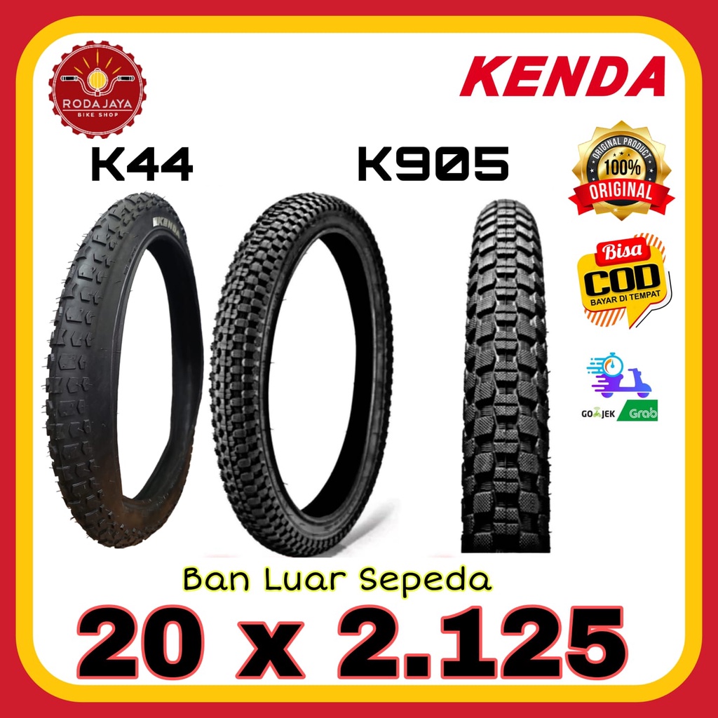 KENDA 20 x 2.125 Ban Luar Sepeda 20