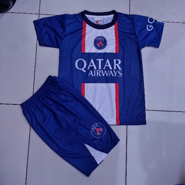 setelan jersey bola psg home terbary/jersey psg printing