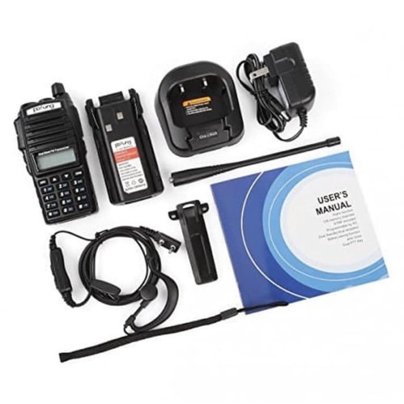 HT POFUNG UV 82 Handy Talkie Dual-Band UHF VHF BF-UV82 Walkie talkie