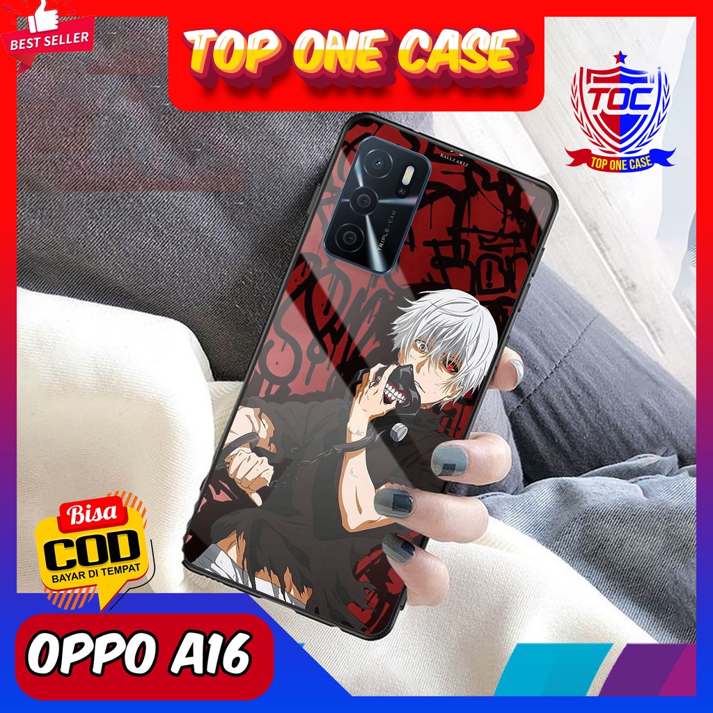 Case OPPO A16 - Casing OPPO A16 Terbaru Top One Case [ MOTIF ANIME KEN ] Casing Hp OPPO A16 - Siliko