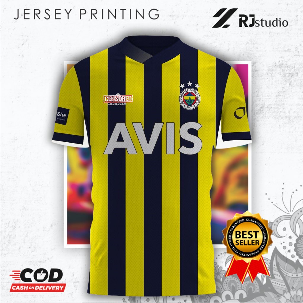 Jersey Printing Fenerbahce Home Away 3rd Third 2020 2021