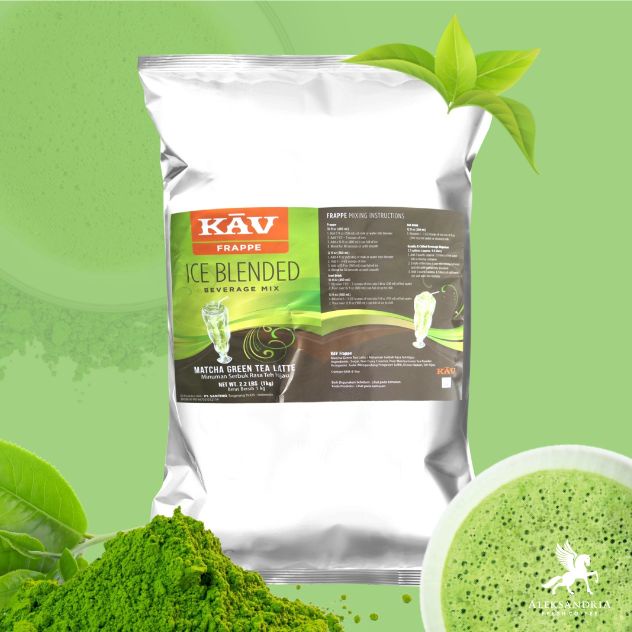 

Minuman K A V Matcha Green Tea Latte Premium Powder 1kg
