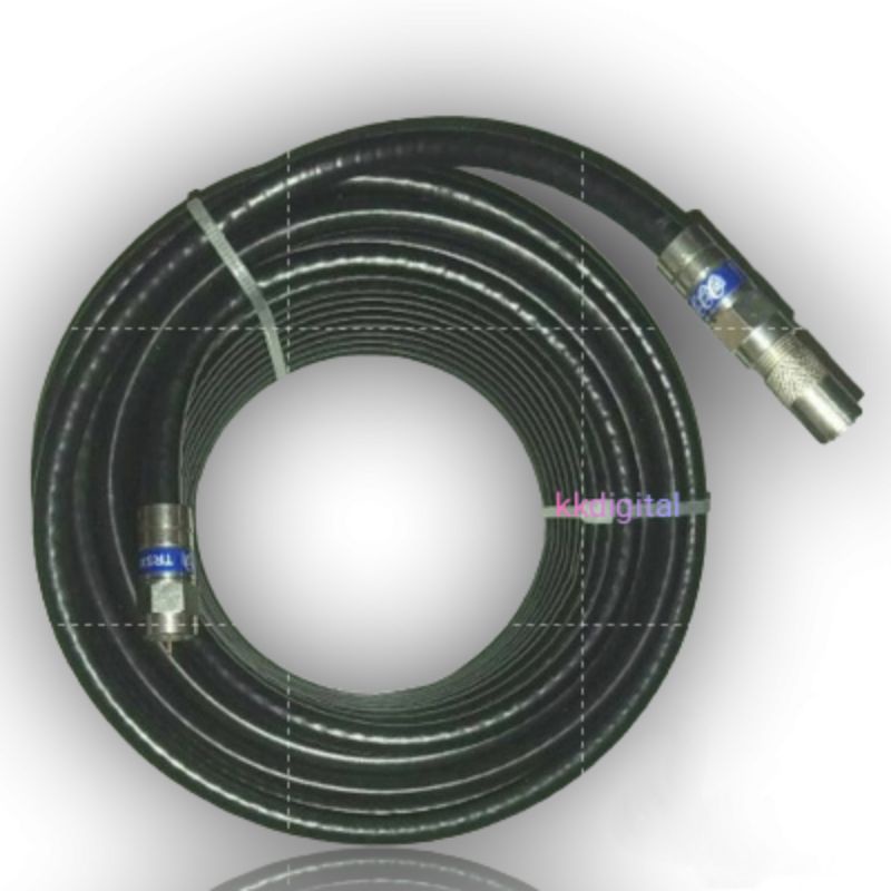 Kabel Antena TV DIGITAL HIGH QUALITY USA Murah Bagus Jak Besi/Kabel antena 1M, 2M, 5M, 10M, 15M dan 