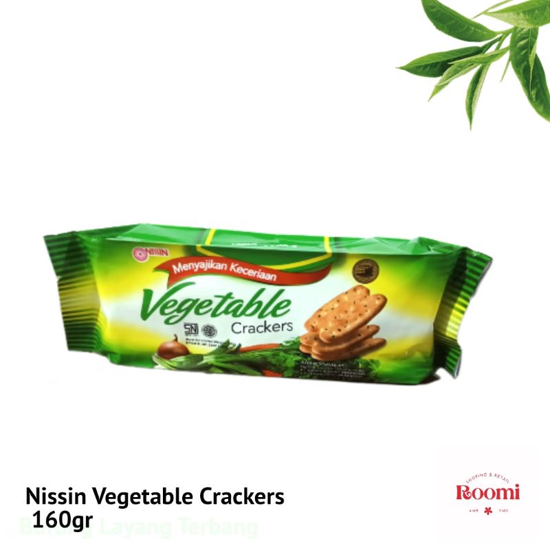 

Nissin Vegetable Crackers 160gr