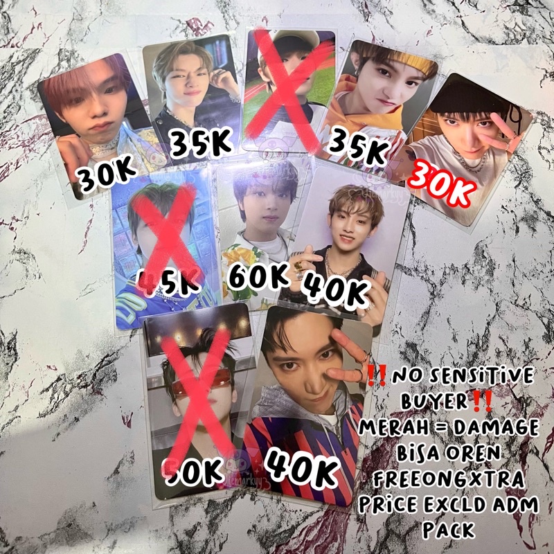 wts lfb pc sungchan shotaro jewel universe jaemin agent digipack glitch mode yangyang ten id card un