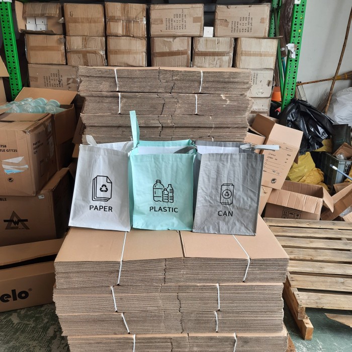 Hab Pengganti Plastik Sampah / Tempat Sampah Go-Green /Recycle Bags Rb-003