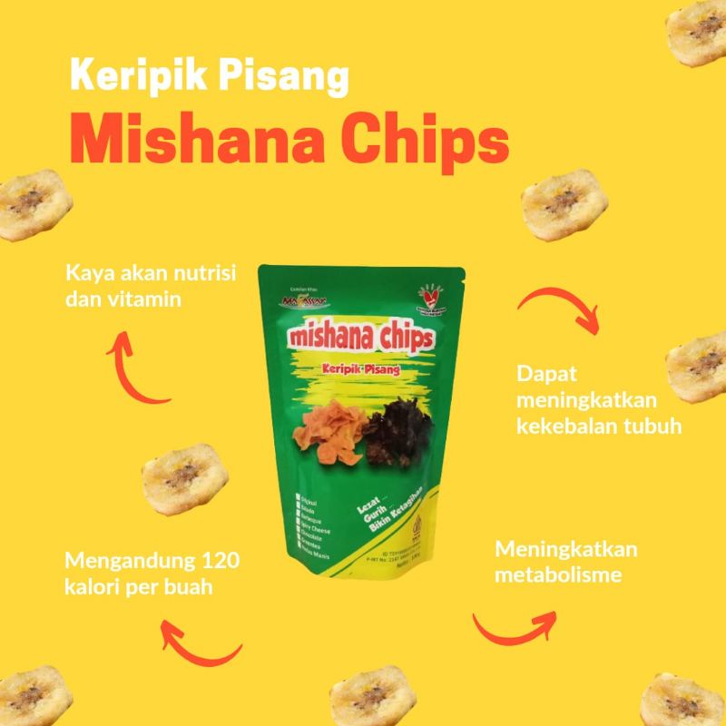 

Kripik Pisang Mishana Chips