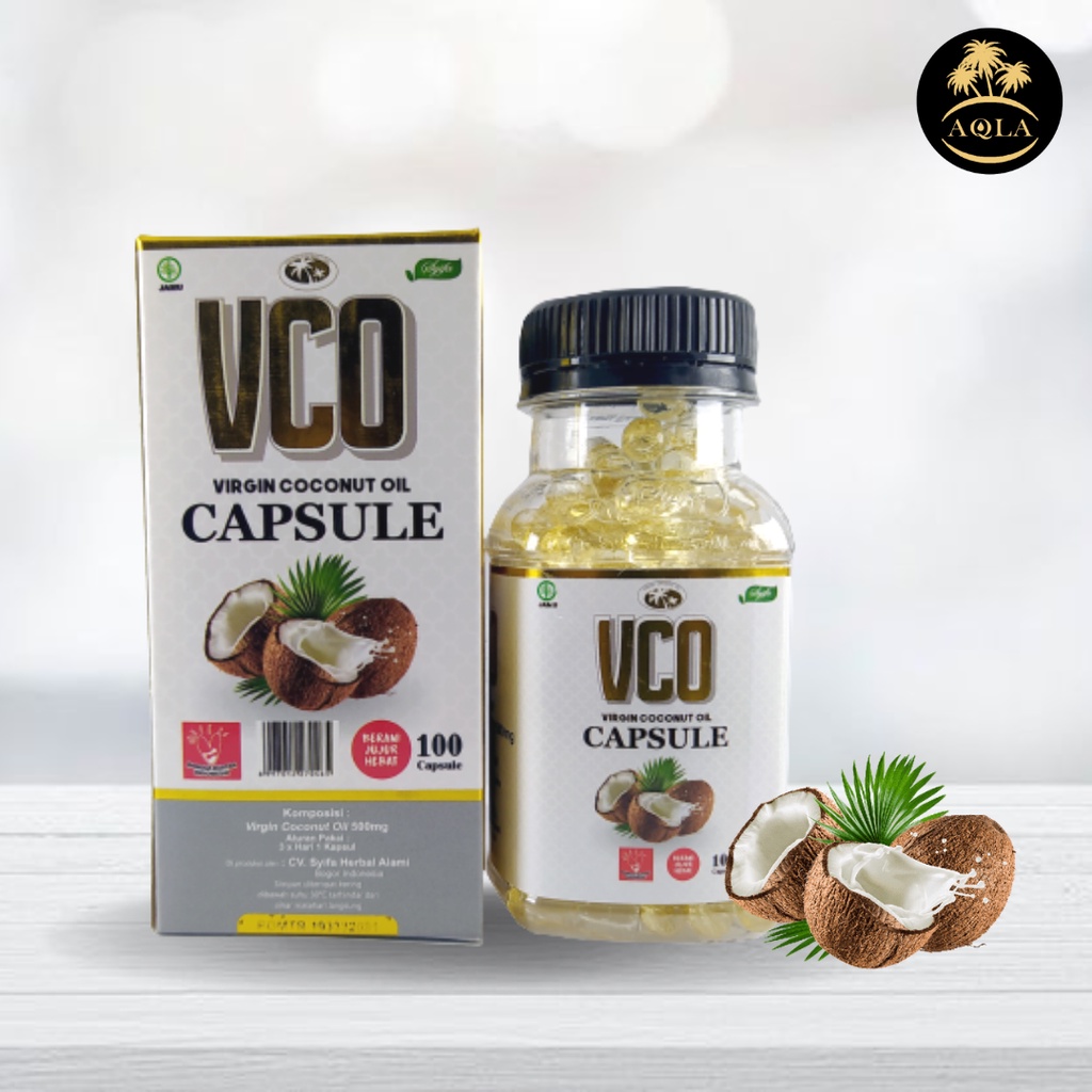 VIRGIN COCONUS OIL / VCO KAPSUL / MINYAK KELAPA MURNI KAPSUL ASLI