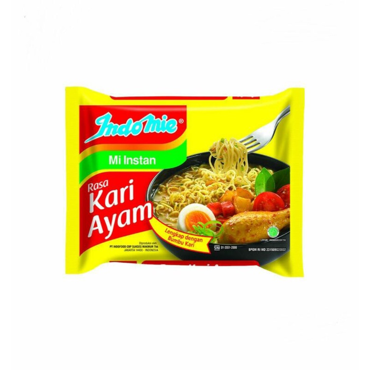 

Indomie Mie Instan Kari Ayam