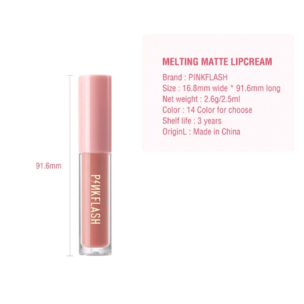 PINKFLASH Lasting Matte Lipcream