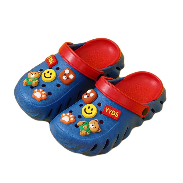 Sepatu Sendal Anak Beruang Bear Paw Anak Laki Laki Anak Perempuan Unisex Sendal Karet Anti Slip Baim Kodok Crocs YYDS