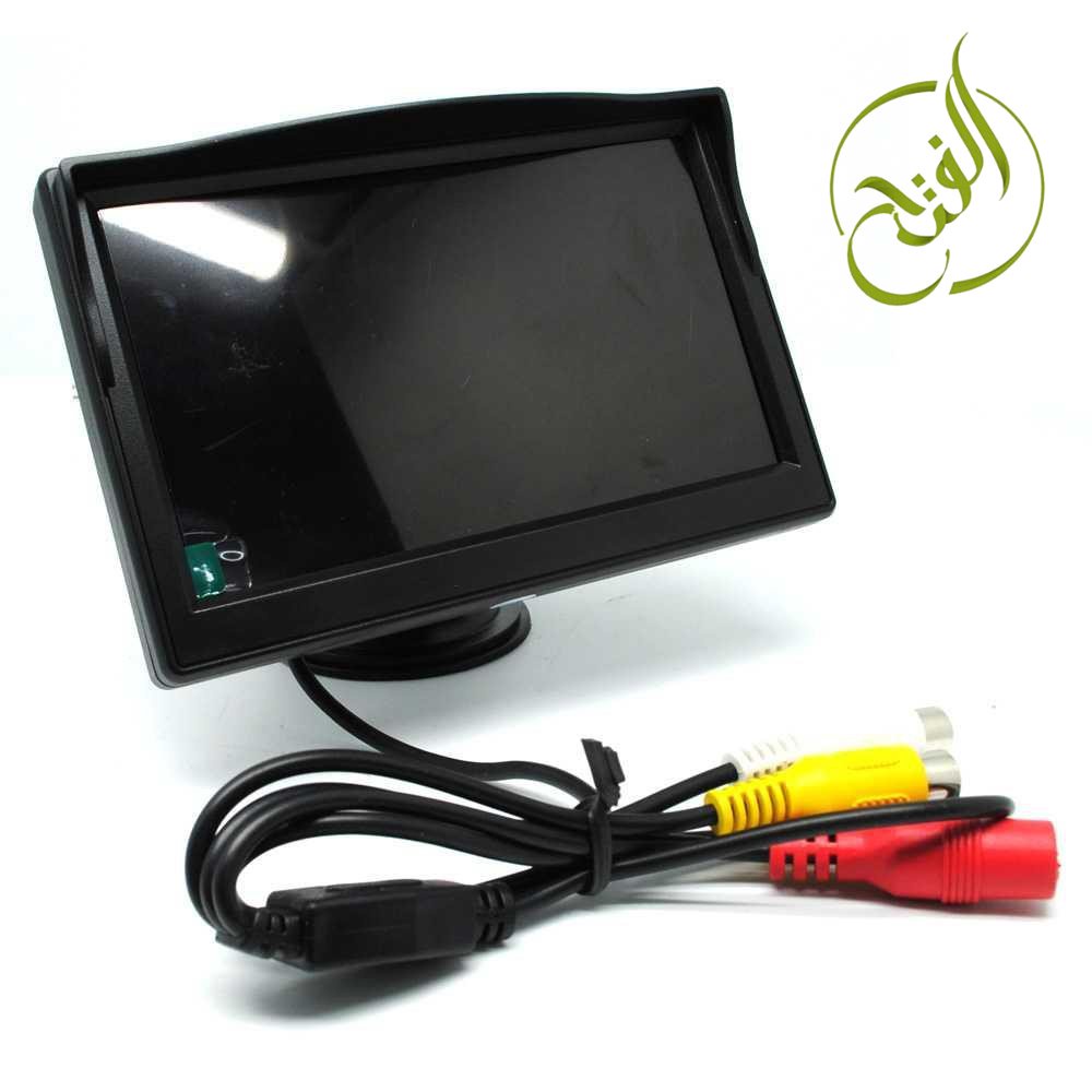 Monitor Rear View Parkir Mobil TFT LCD 5 Inch TV Mini TV Kecil TV Mobil ( Fattah )