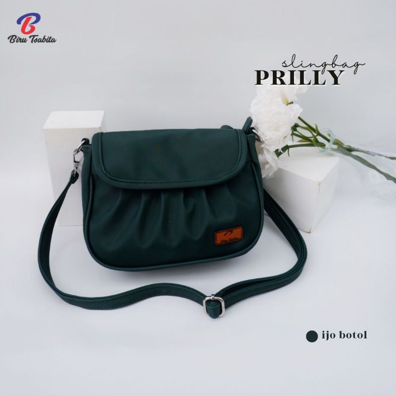 Tas PRILLY BY BIRU TSABITA// TAS SELEMPANG BIRU TSABITA