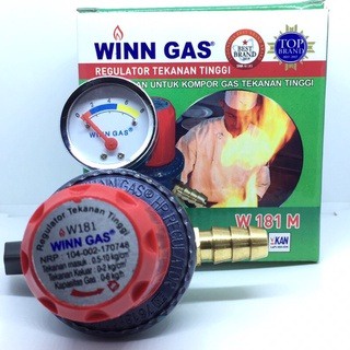 WINN GAS Regulator Tekanan Tinggi / High Pressure - W 181 Meter