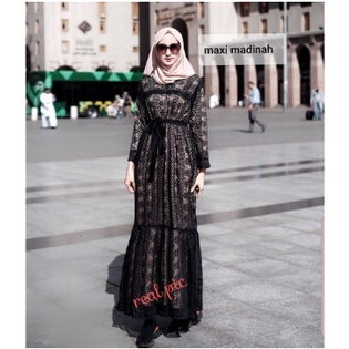 Muslimah Fashion Gamis Madinah Gamis Maxy Wanita Gamis Remaja Outfit Lebaran
