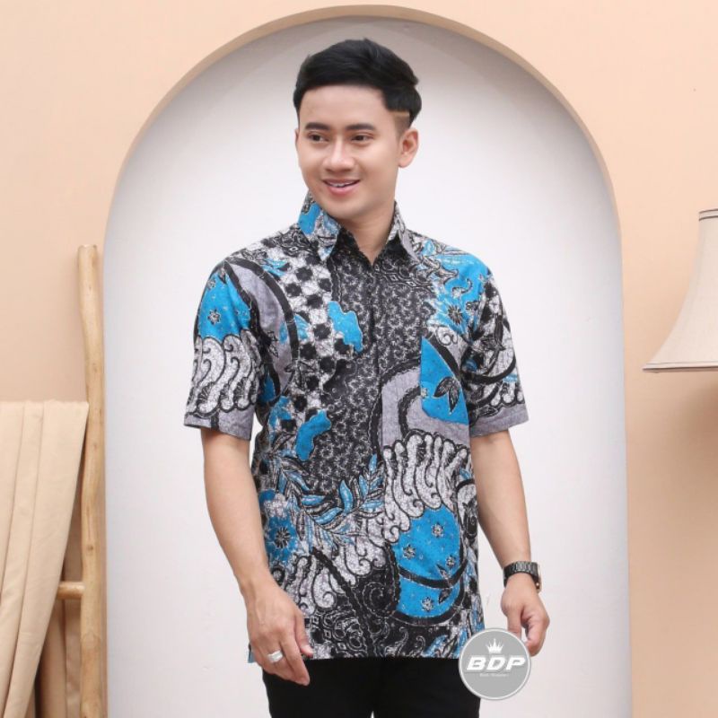 Grosir Kemeja Batik pria Seri Size m..l..xl..xxl  /Seragam Batik keluarga kondangan