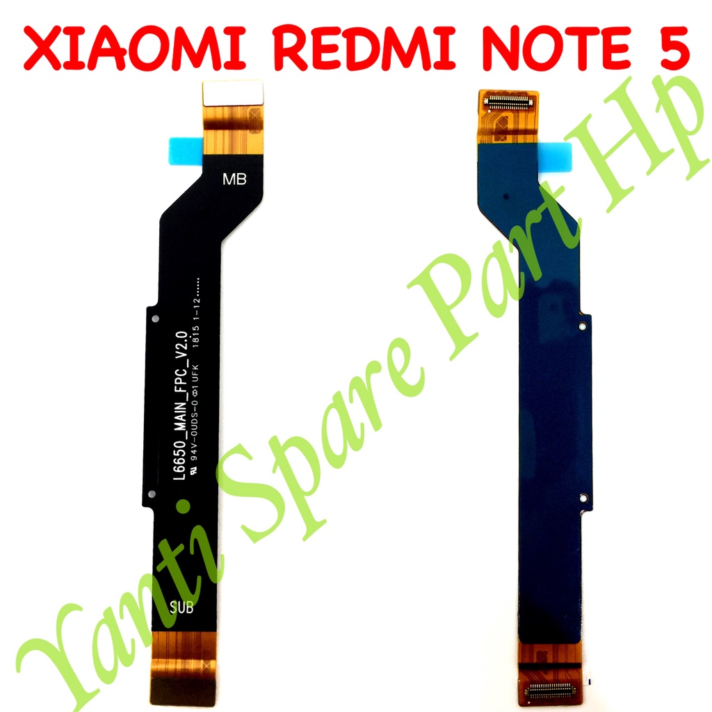 Flexible Board Mesin UI Xiaomi Redmi Note 5 Note 5 Pro Original Terlaris New