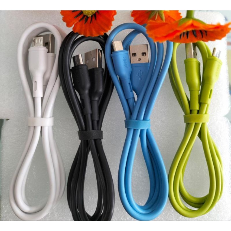 KABEL CAS 2A ROBOT CHARGING MICRO USB ORIGINAL/1METER