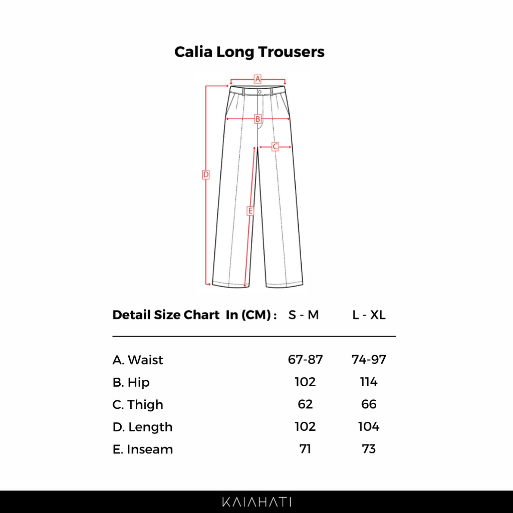 KAIAHATI - Calia Long Trousers All Colours