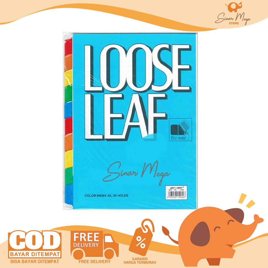 

Joyko Pembatas Binder Loose Leaf A5-IL-10C Warna Murah