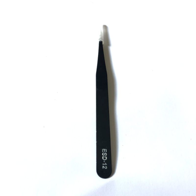 Pinset Tweezer lurus tumpul ESD 12 ESD16 mirip Vetus