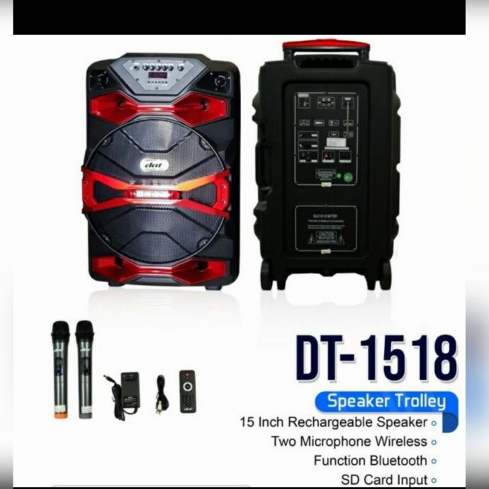 Speaker Trolley Dat Dt1518 15inch Dt 1518 Original