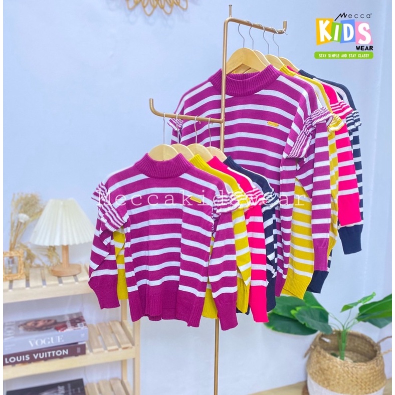 SWEETER KNIT BLASTER RUFFLE COUPLE MOM&amp;KIDS