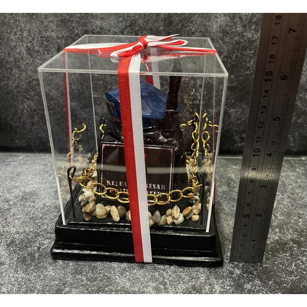 Miniatur POMAL (K) - Miniatur Baret POM AL - Miniatur Patung PM AL