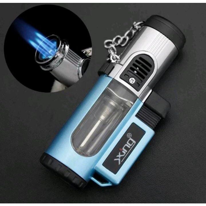 Korek Api Gas Power Xing 3 Api Jet Torch Unik Random / Korek Api Unik / Korek Api Murah / Mancis Lig