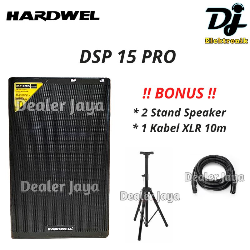 Speaker Aktif Hardwell DSP 15 PRO / DSP15 PRO - 15 inch