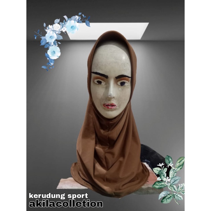 Jilbab Sporty Hijab Instant Jilbab Volly Jilbab Instan akila Bergo Sport