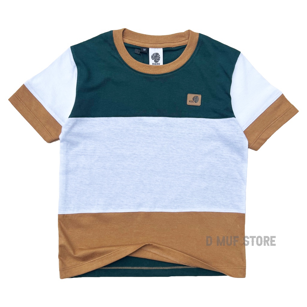 Kizzu Kaos Anak Premium Katun 30s Usia 1-12 Tahun - APK - D Muf Store