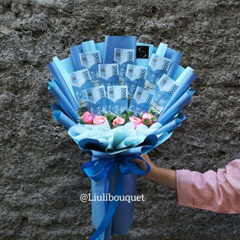 

BuketUang/MoneyBouquet/10lembar/BuketUangCustom