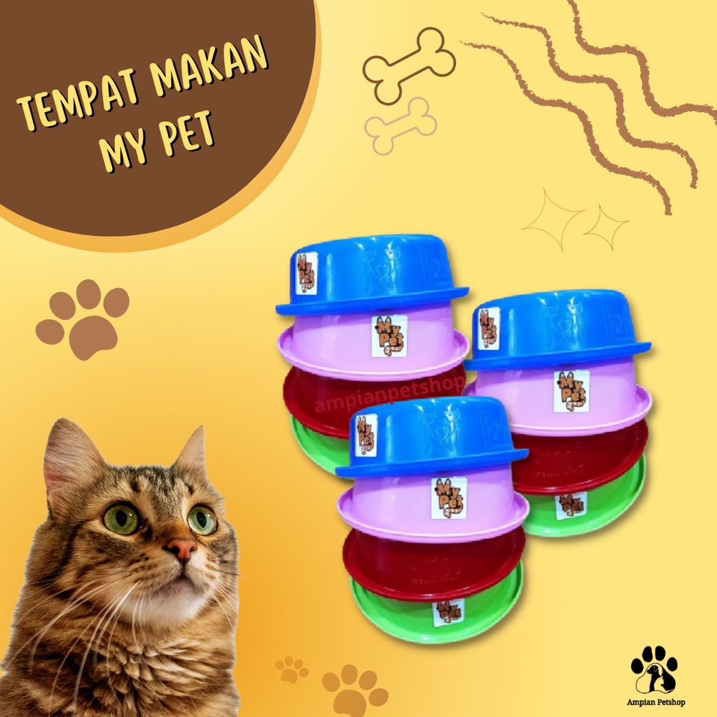 TEMPAT MAKAN KUCING MY PET MURAH